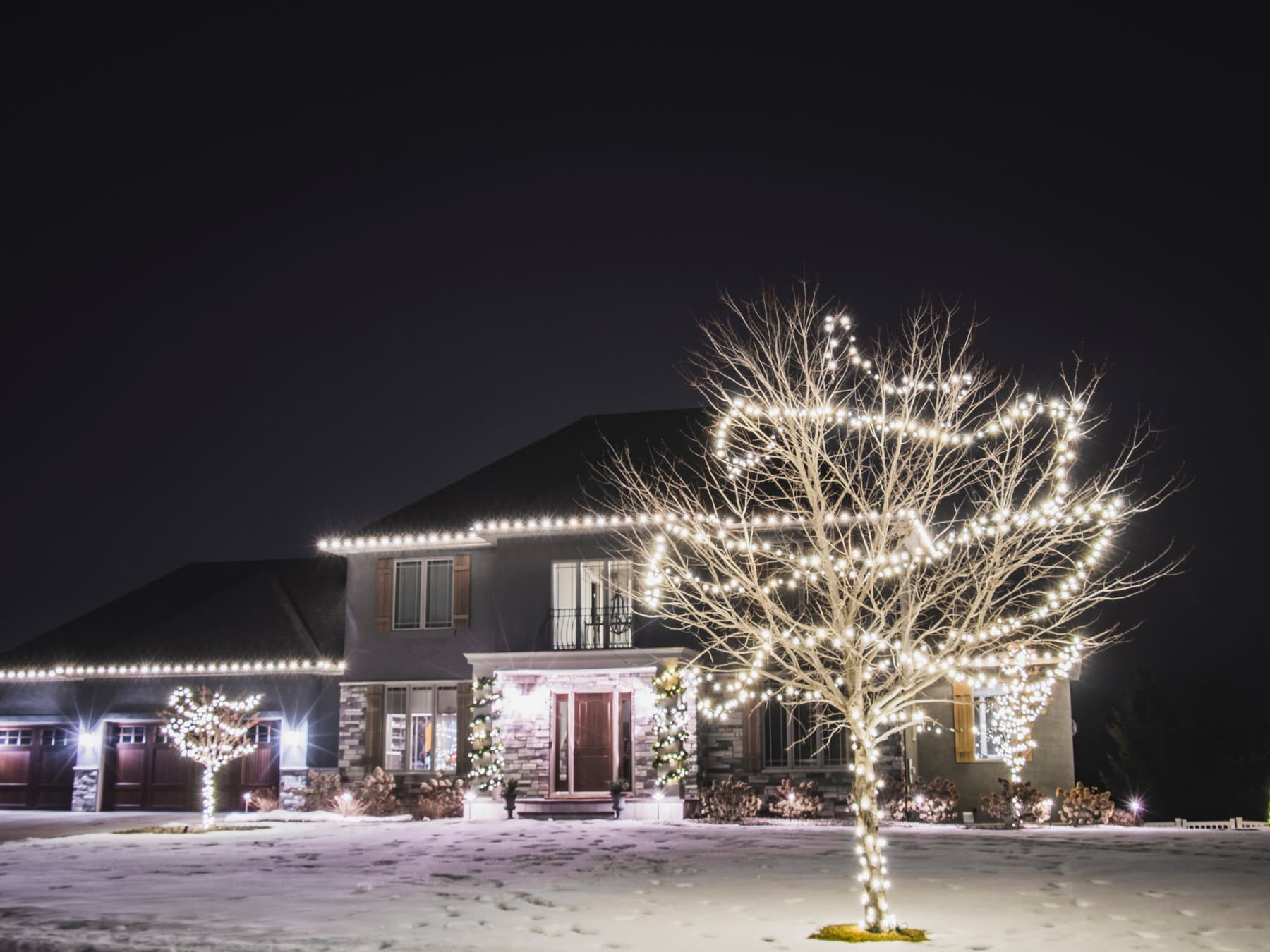 Warm White LED, Maple Grove, MN