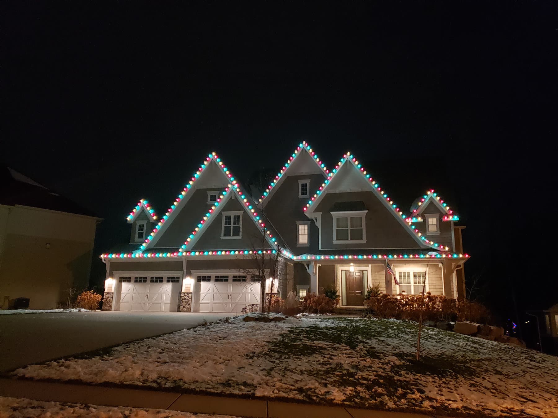 Red, Green, & Warm White LED, Maple Grove, MN
