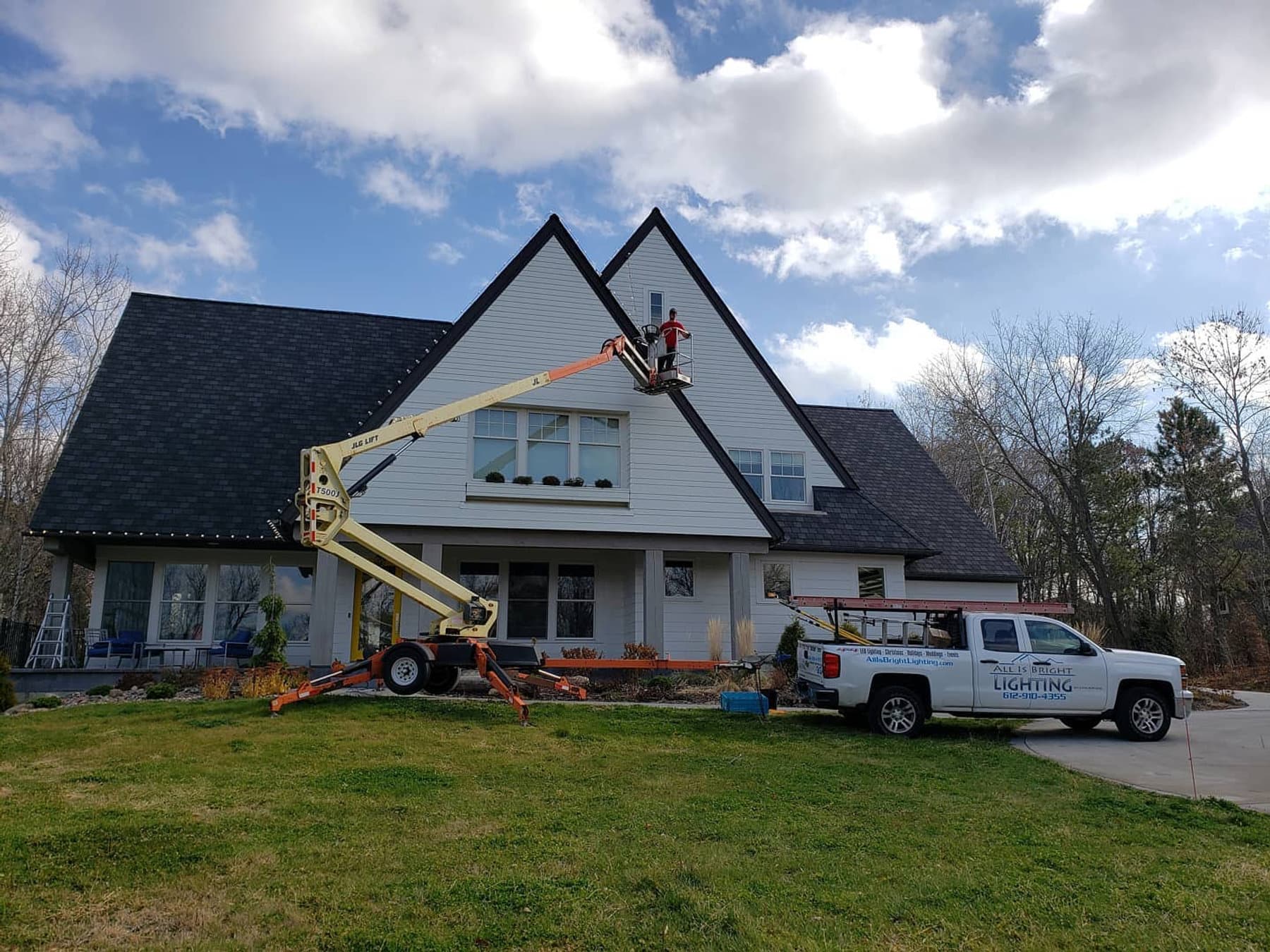 Boom Lift Installation, Lakeville, MN